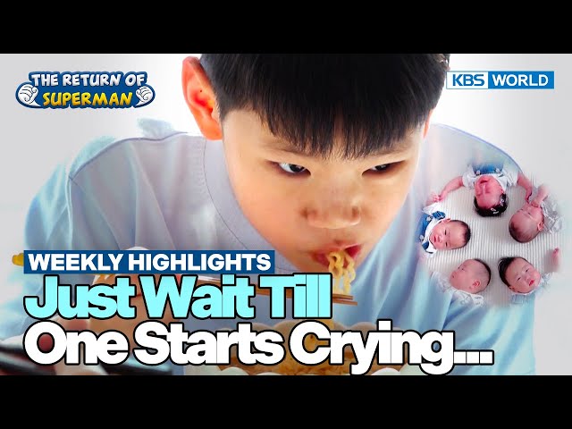 ⁣[Weekly Highlights] Kids Taking Care of Kids [The Return of Superman] | KBS WORLD TV 240225