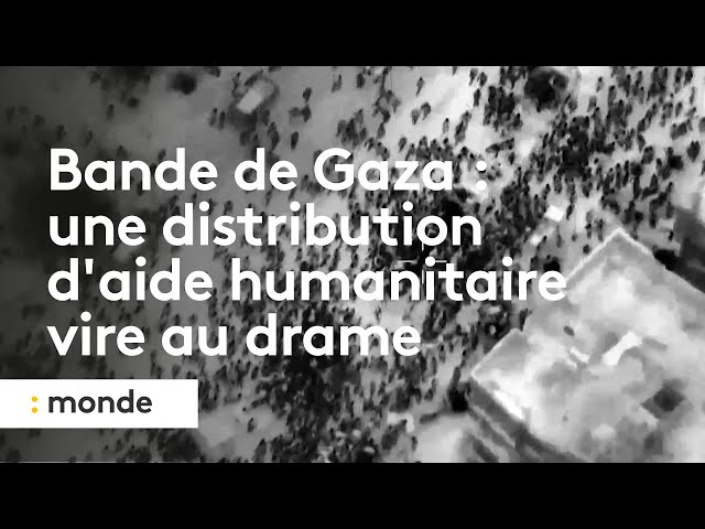 Bande de Gaza : une distribution d'aide humanitaire vire au drame, plus d'une centaine de 