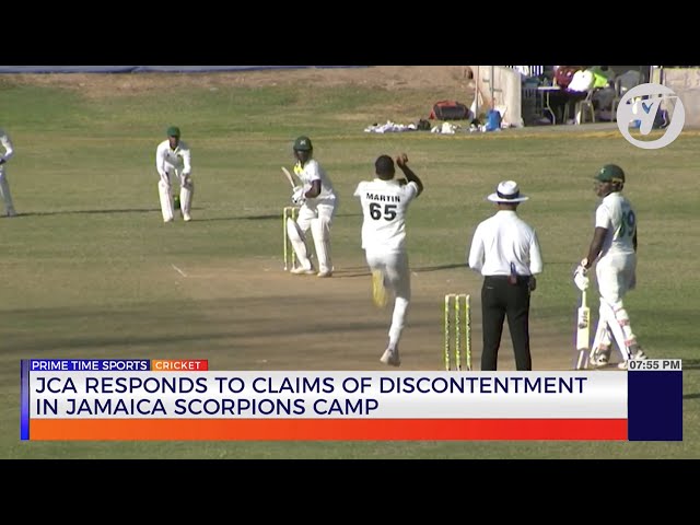 JCA Responds to Claims of Discontentment in Jamaica Scorpions Camp