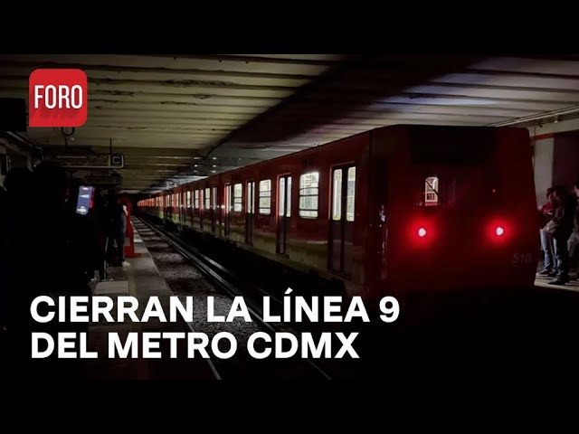 Estación Centro Médico de la Línea 9 del Metro sin luz - Estrictamente Personal