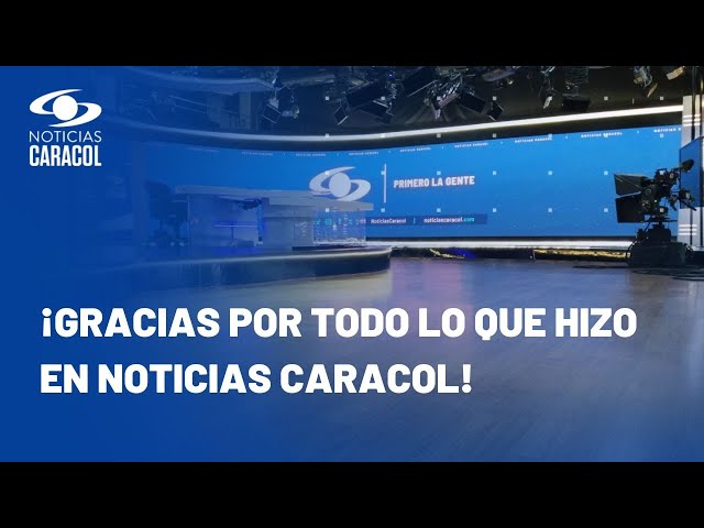 Sentido adiós en Noticias Caracol: Ojo de la Noche fue el encargado de rendirle homenaje