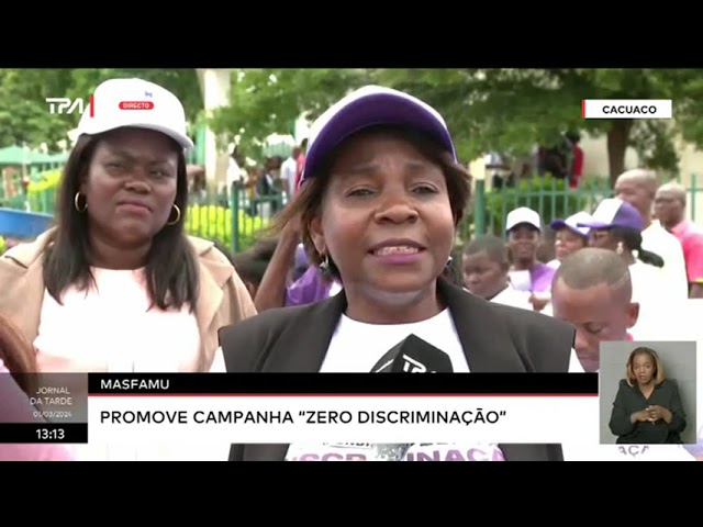 MASFAMU - Promove campanha "zero discriminação"