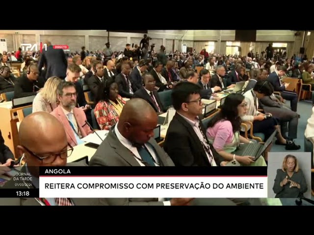 Angola - Reitera compromisso com preservação do ambiente