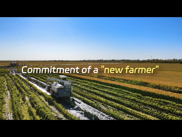 Commitment of a "new farmer"