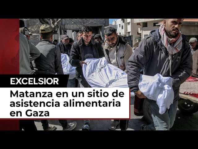 Matanza de palestinos en Gaza en reparto de alimentos