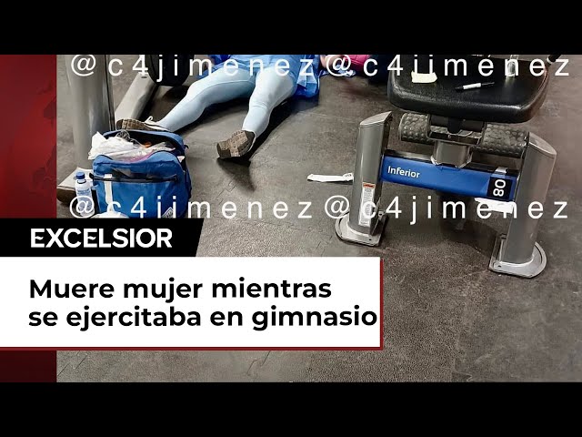 Muere mujer en gimnasio de la CDMX al desvanecerse