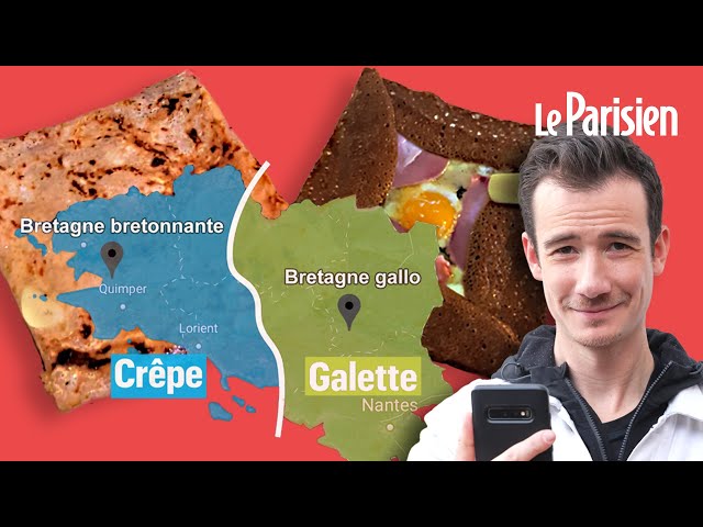 ⁣Galette vs crêpe salée : la guerre qui divise la Bretagne