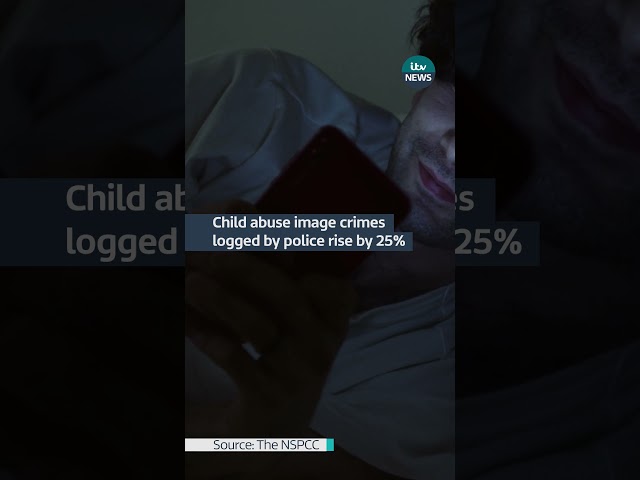 The report by the NSPCC flagged Snapchat in almost half of the cases #itvnews #snapchat