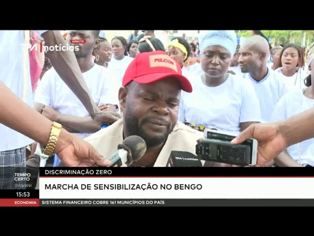 Discriminação Zero -  Marcha de sensibilização no Bengo