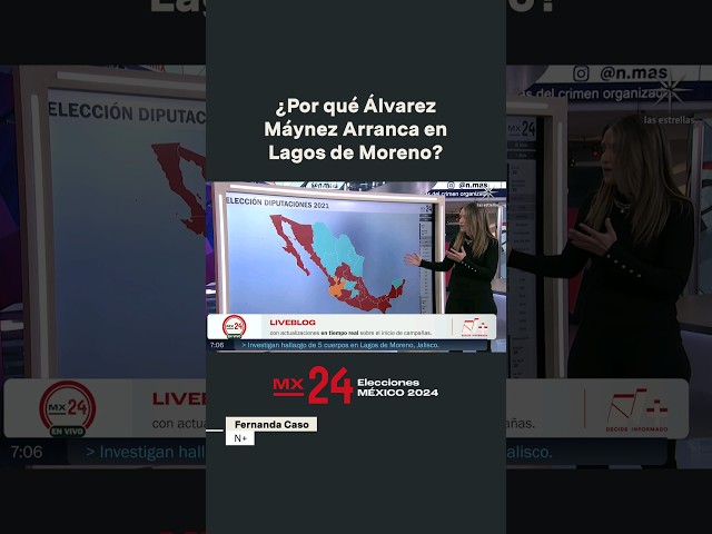 ¿Por qué Álvarez Máynez arranca en Lagos de Moreno? #nmas #elecciones2024 #shorts