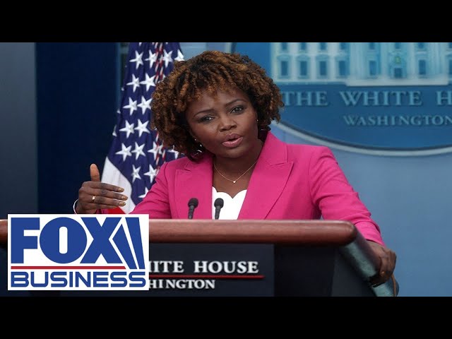 ⁣Live: White House press secretary Karine Jean-Pierre holds briefing