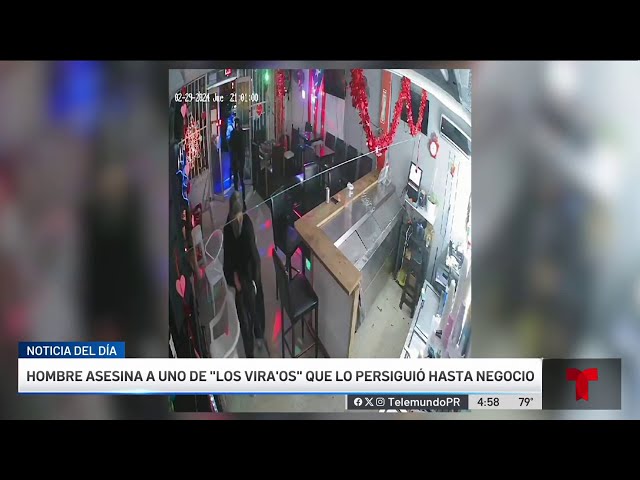 Impactantes videos: Matan a uno de "Los Virao's" cuando intentaban asesinar a otro ho