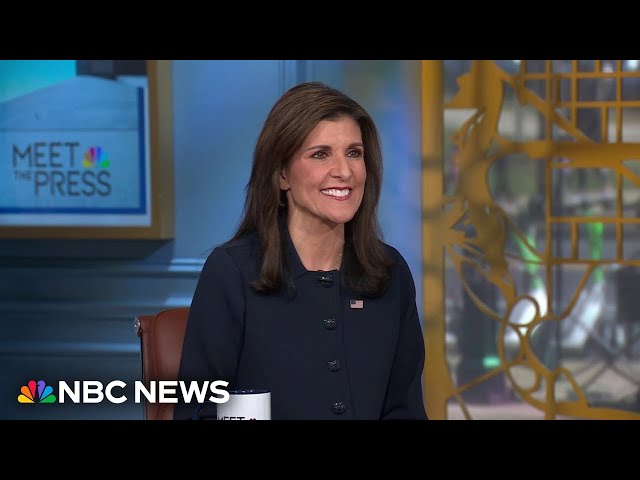 Nikki Haley: ‘I don’t know’ if Trump would follow the Constitution in a second term