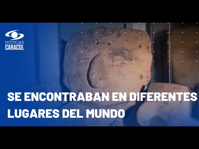 En año y medio, Colombia ha logrado repatriar 640 piezas arqueológicas del patrimonio nacional