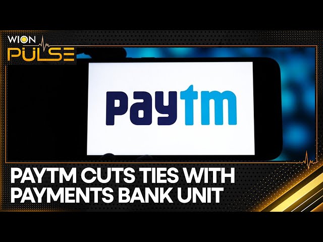 ⁣Paytm cuts ties with payments bank unit amid RBI regulatory crackdown | WION Pulse
