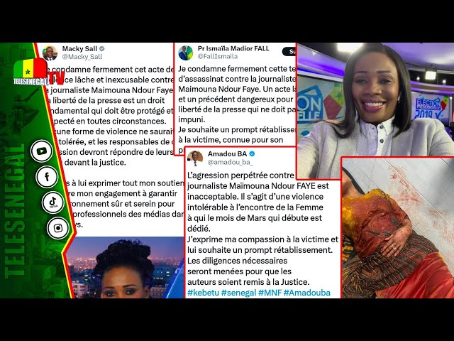 Vague d'indignation après l'agression de Maïmouna Ndour Faye : les pro-Sonko se solidarise