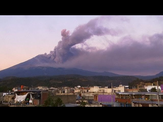 Sigue activo en México el Popocatépetl, uno de los volcanes más peligrosos del mundo