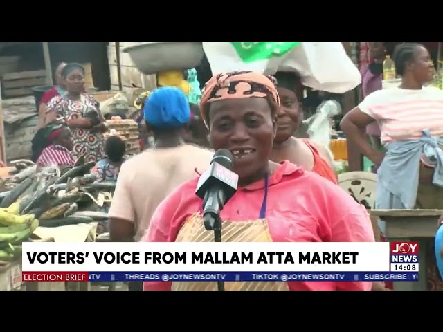 Election 2024: Voters' voice from Mallam Atta market