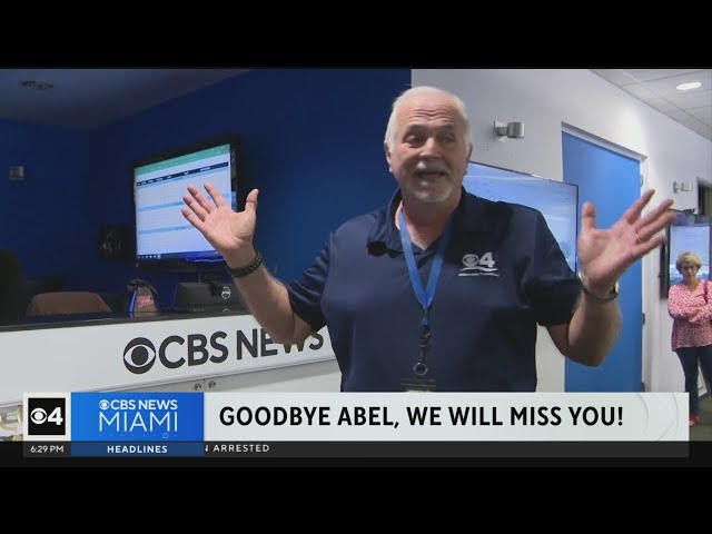 Goodbye, Abel! We will miss you