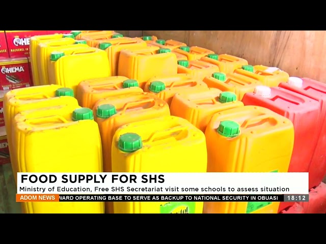 Ministry of Education, Free SHS Secretariat visit some schools to asses food supply (1-3-24)