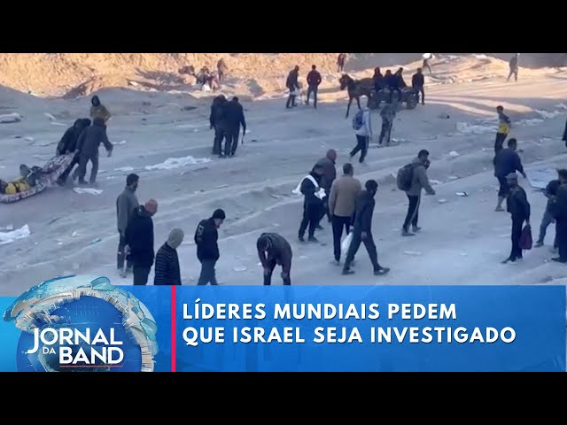 Líderes mundiais pedem investigação após ataque israelense | Jornal da Band