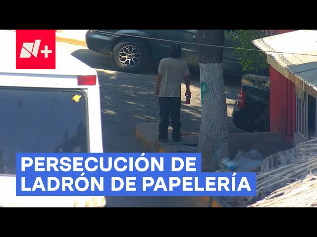 Hombre asalta papelería para comprarse una cerveza  - N+