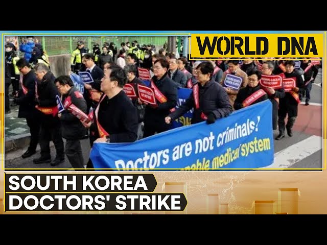 South Korea's striking doctors warned to return on deadline or face legal action | WION News