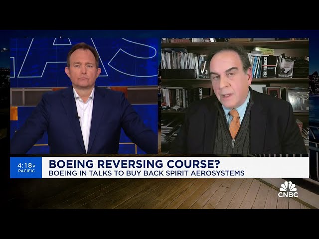 Boeing buying Spirit AeroSystems makes a 'good deal of sense', says Yale's Jeffrey So