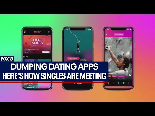 Best dating apps being dumped for old-school romance