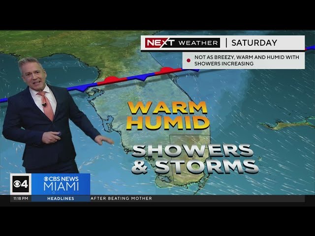 South Florida 11 p.m. Weather Forecast 3/1/2024