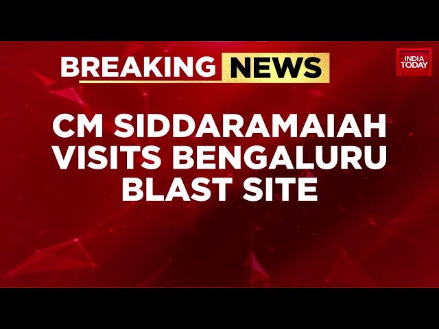 Karnataka CM Siddaramaiah Visits Bengaluru Cafe Blast Site & Hospital, Promises Swift Justice