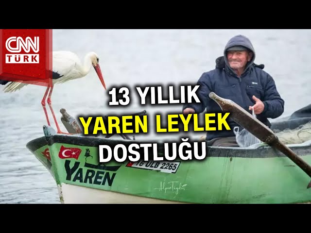 Yaren Leylek 13 Yıllık Dostuna Kavuştu! Adem Amca Ve Yaren Leylek'in Dostluğu... #Haber