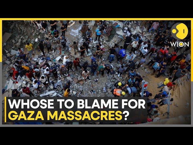 ⁣Israel-Hamas war: Massacres in Gaza, Who's to be blamed? | World News | WION