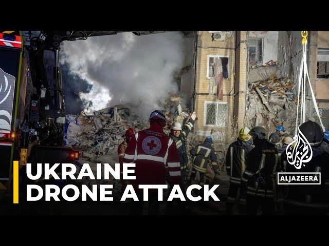 At least four people including a child killed by drone attack in the Ukrainian city of Odesa