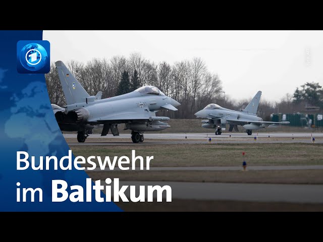 Bundeswehr übernimmt Luftraumüberwachung in baltischen NATO-Staaten