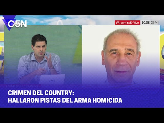 CRIMEN del COUNTRY: HALLARON PISTAS del ARMA HOMICIDA