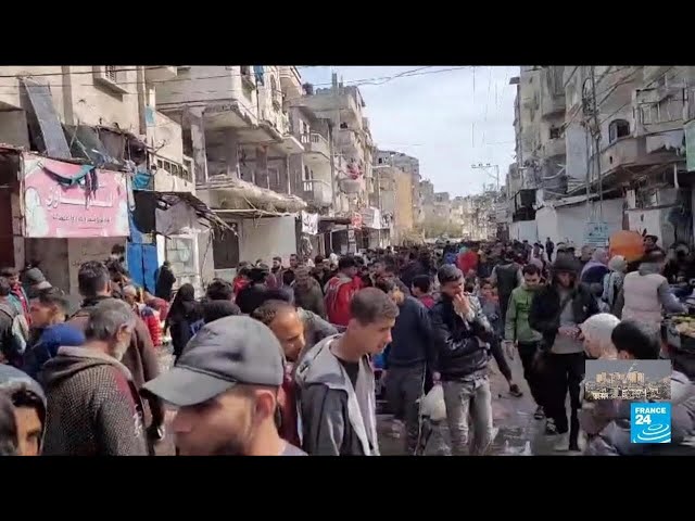 Reportage à Gaza : sur le marché de Rafah, les denrées alimentaires sont rares et chères