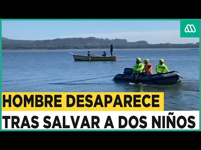 “Es una tragedia”: Hombre desaparece en el río Biobío tras salvar la vida de su hija