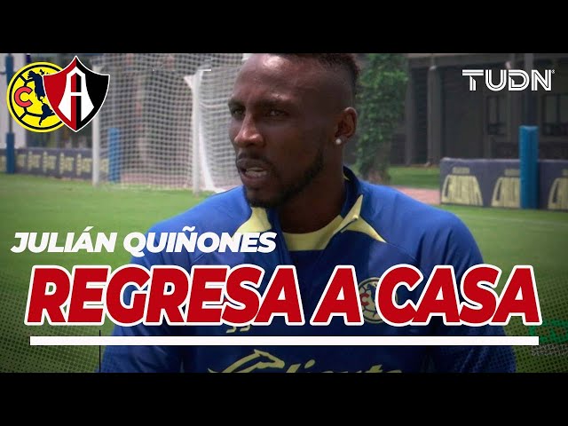 ¡EL AVE MÁS ROJINEGRA!   Julián Quiñones, su presente con América y su RENACER en Atlas | TUDN