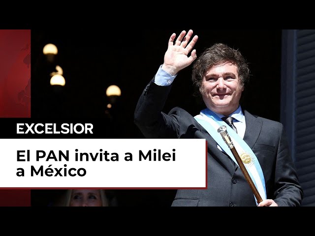 Morena y oposición chocan por invitación a Milei para visitar México