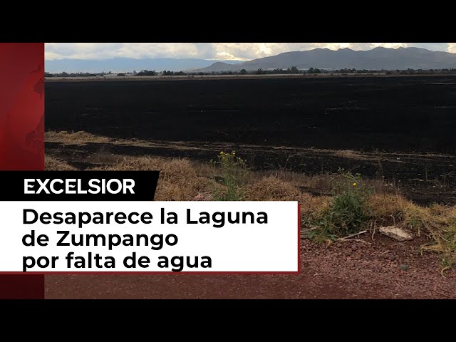 Se seca el atractivo turístico de la Laguna de Zumpango