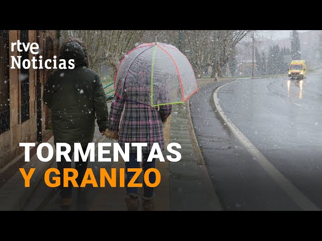 Las NEVADAS y las LLUVIAS DEVUELVEN a ESPAÑA al PLENO INVIERNO | RTVE Noticias