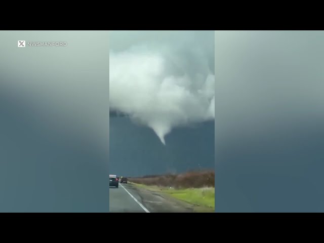 Tornado touched down in Central California, officials confirm