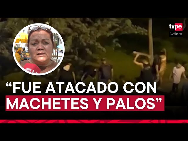 El Agustino: joven en UCI tras ser agredido por presuntos barristas
