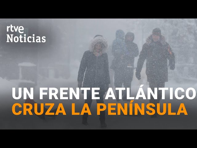 UN FALLECIDO por el TEMPORAL que deja NIEVE en MADRID, CASTILLA y LEÓN, ASTURIAS y ARAGÓN | RTVE