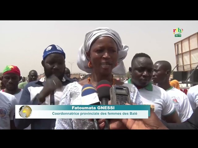 Meeting de soutien à la Transition et à l'AES à Boromo, organisé par l'association Burkina