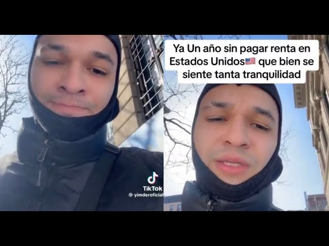 Venezolano lleva un año sin pagar renta y recibiendo mil dólares mensuales tras entrar ilegal a EEUU