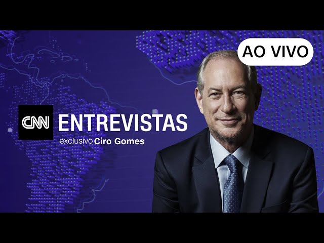 AO VIVO: CNN ENTREVISTAS COM CIRO GOMES | 02/03/2024