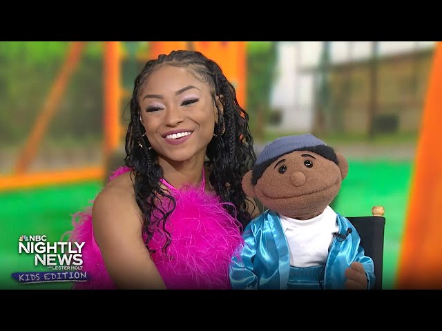 A puppeteer is using her voice to pave the way for future storytellers | Nightly News: Kids Edition