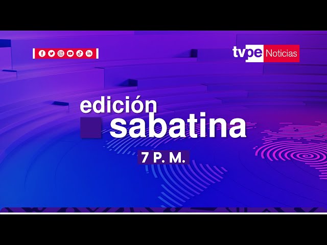 EN VIVO "TVPerú Noticias Edición Noche" de hoy sábado 2 de marzo del 2024.